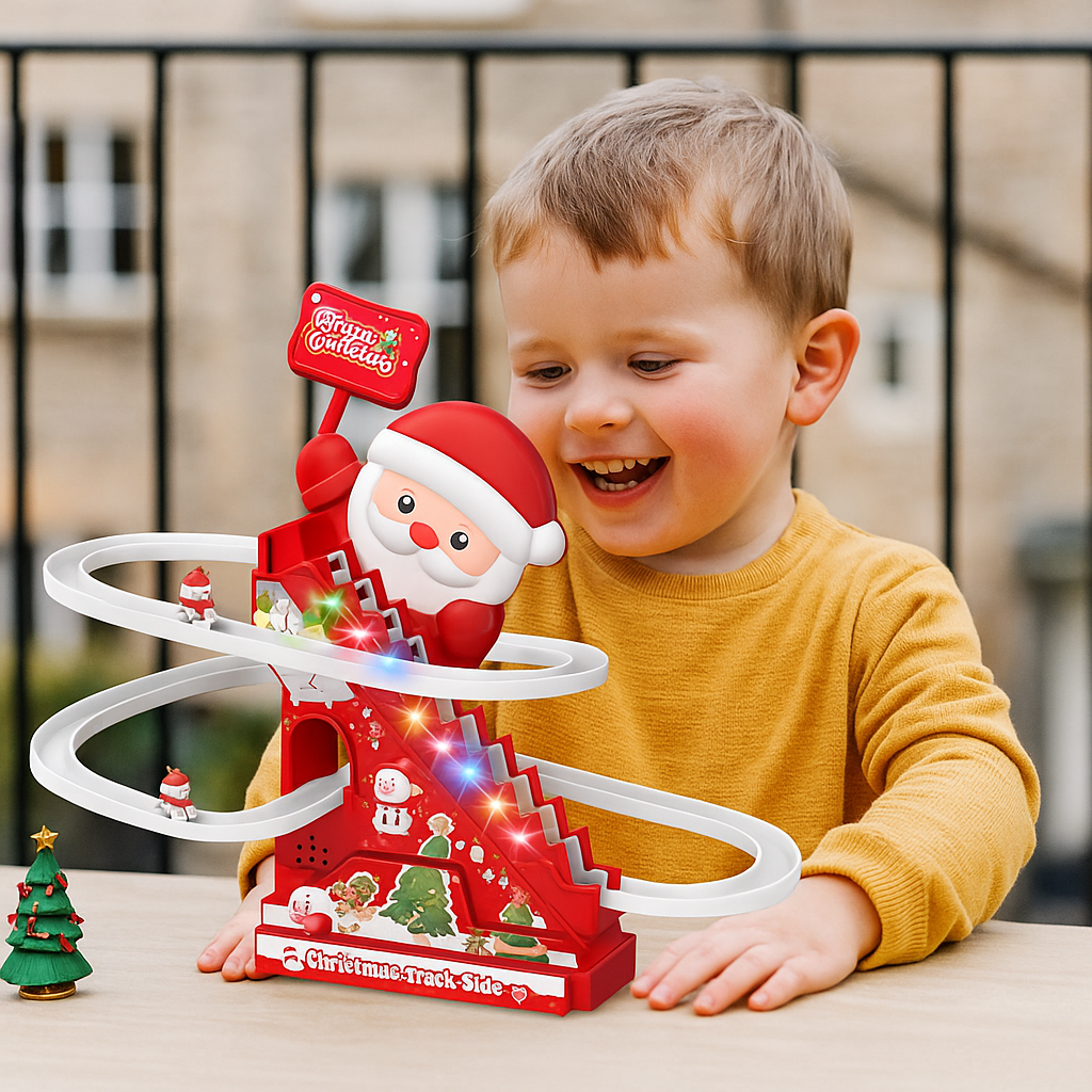 Santa Claus Roller Coaster Fun