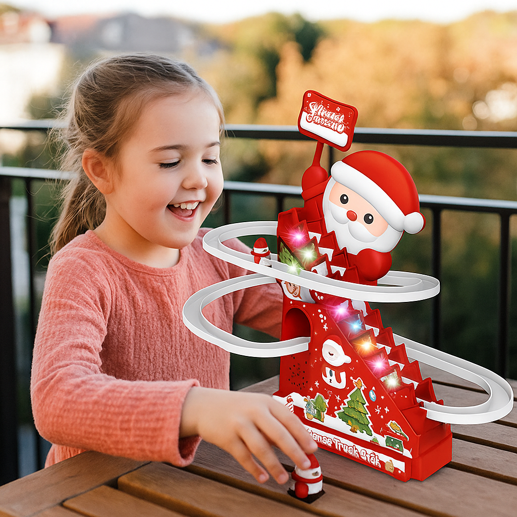 Santa Claus Roller Coaster Fun