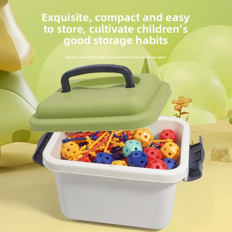 3D Geometric Building Set – Creativity Meets Learning!