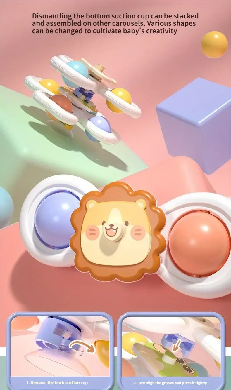Suction Cup Spinning Toy
