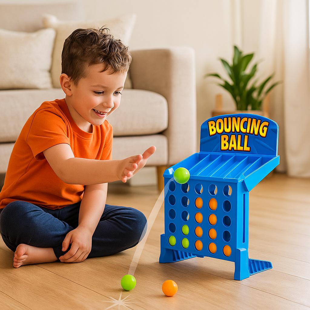Four in a Row Target Shooting Game