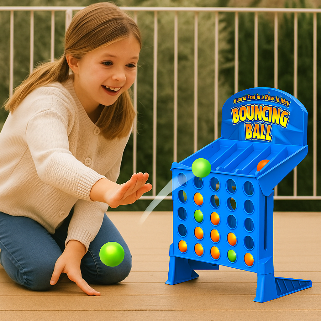 Four in a Row Target Shooting Game