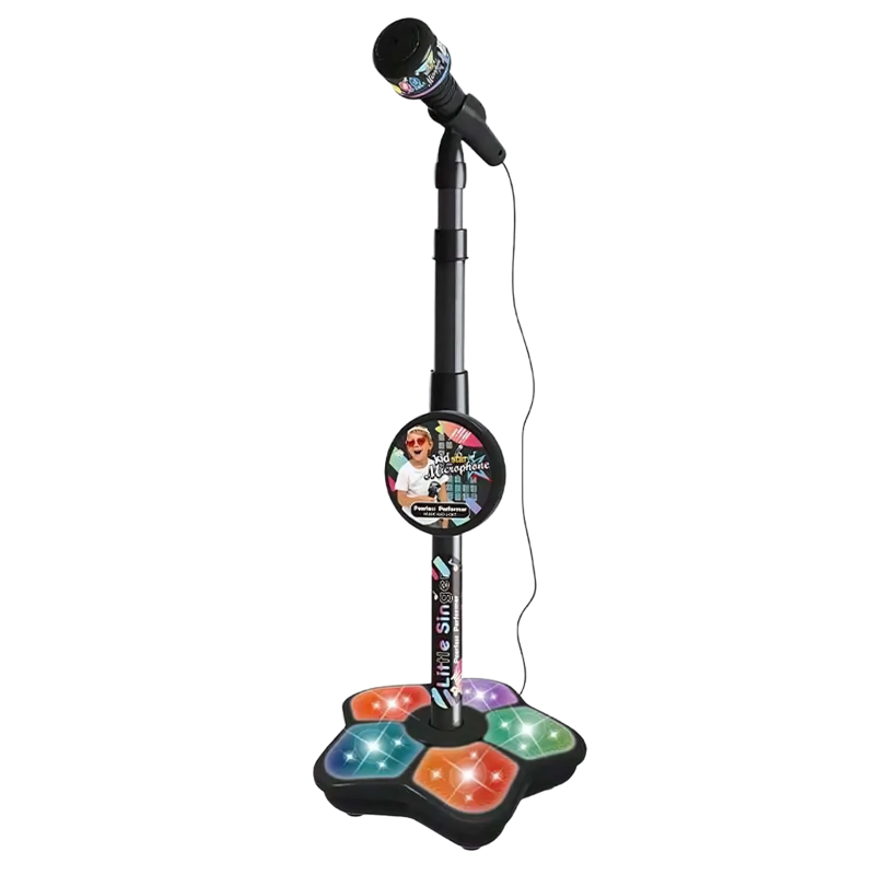 Kids Microphone with Light Stand – Turn Every Child into a Star!