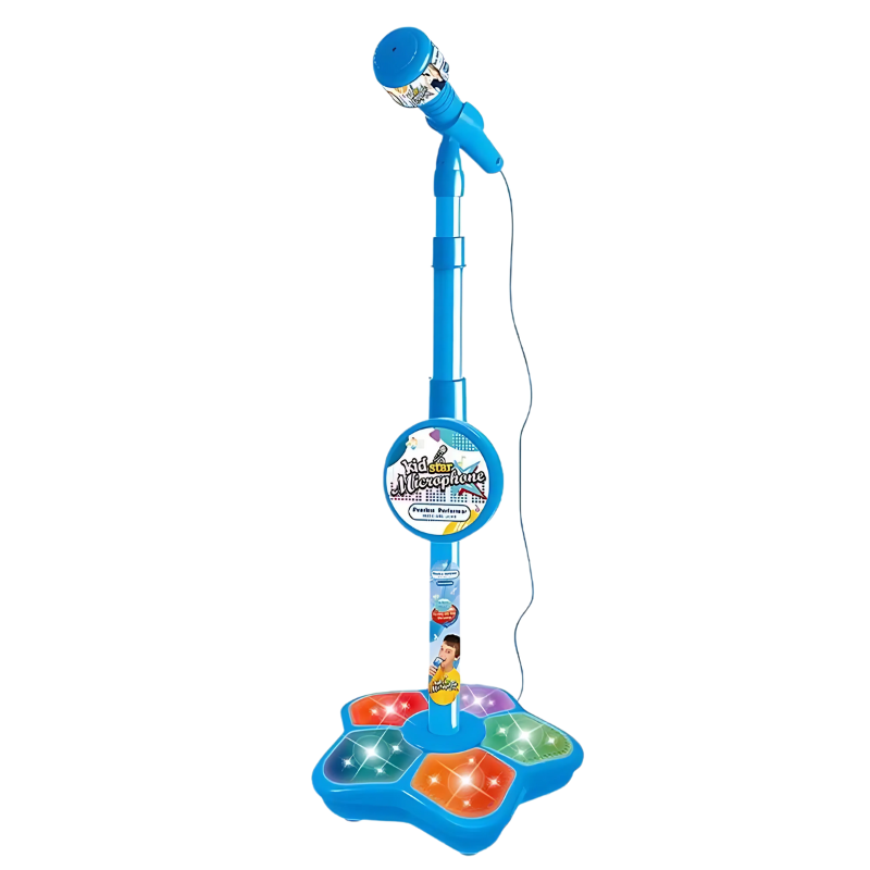 Kids Microphone with Light Stand – Turn Every Child into a Star!