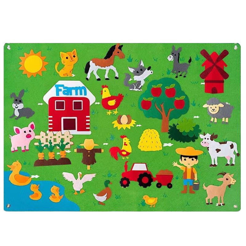 Interactive Felt Story Board – Fun Learning for Kids