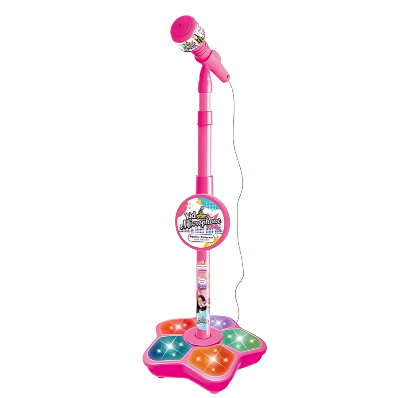 Kids Microphone with Light Stand – Turn Every Child into a Star!