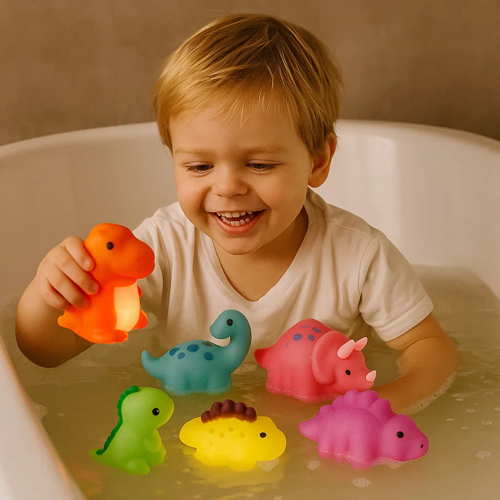 Light Up Dinosaurier Bath Toy