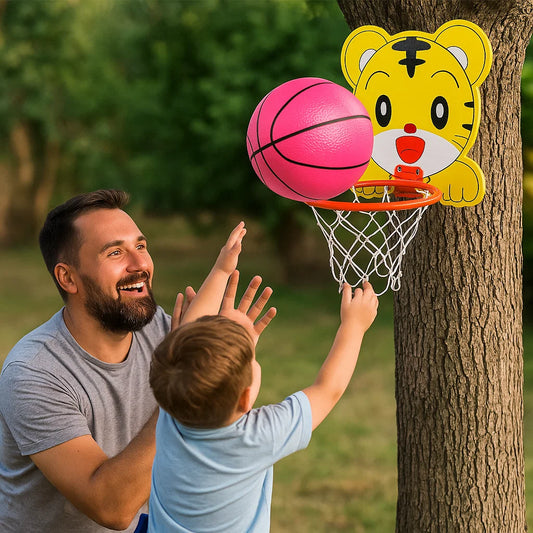 Cute Animal Basketball Set for Kids