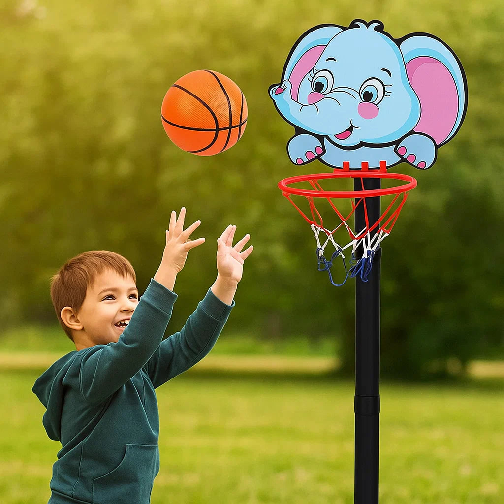 Cute Animal Basketball Set for Kids